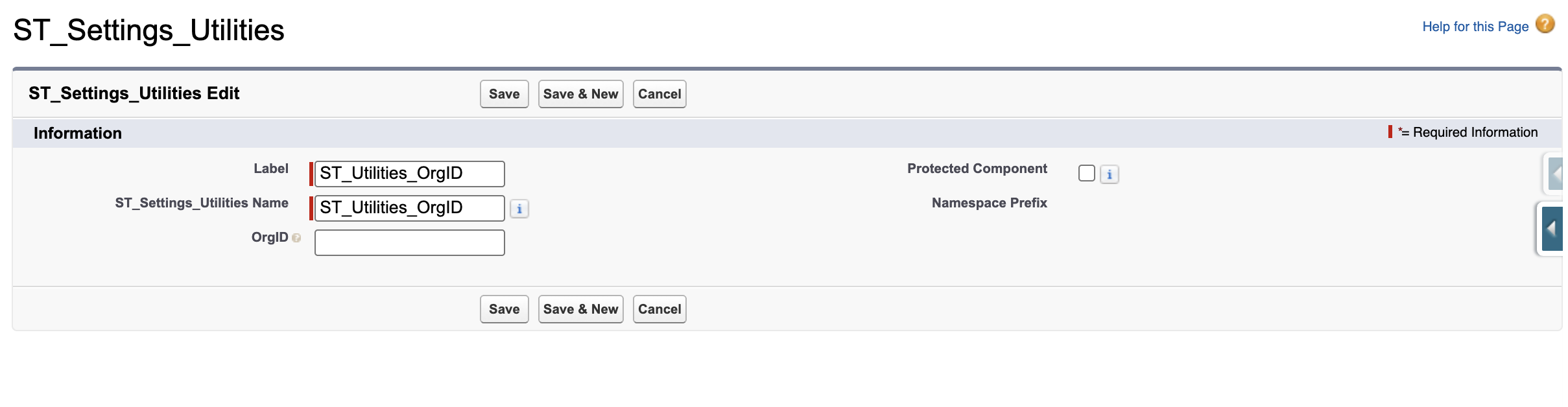 The picture shows us the SimpleTranslate Settings Utilities.